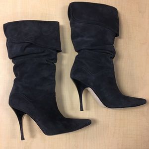 Manolo Blahnik Ruched Booties
